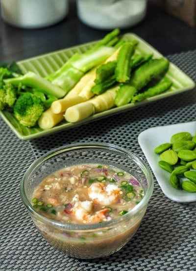 น้ำชุบหยำกุ้งสด