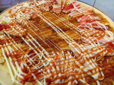 แป้งต้นตำรับ พริกเผา+ไข่ไก่+ปูอัด 75.-