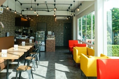 บรรยากาศ Three Cafe