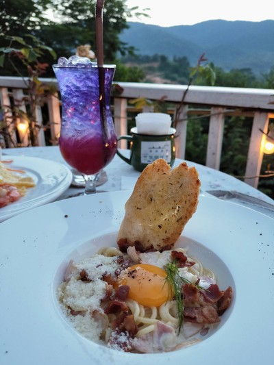 สปาเก็ตตี้คาโบนาร่าครีม