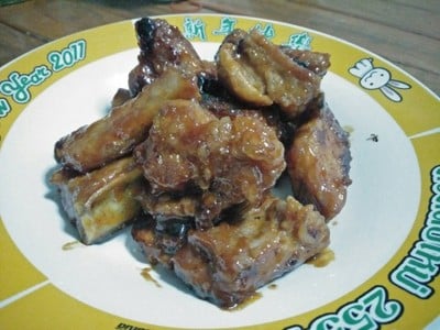 ซี่โครงหมูอบน้ำผึ้ง ด้วยเตาอบ ซี่โครงหมูอบน้ำผึ้ง ด้วยเตาอบ