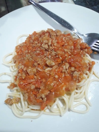 สปาเกตตี้ซอสแดง