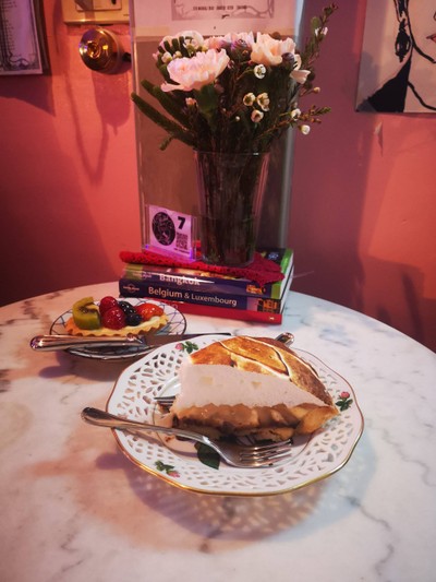 เมนูของร้าน A Pink Rabbit + Bob ท่าเตียน