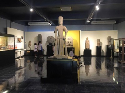 บรรยากาศ พิพิธภัณฑสถานแห่งชาติปราจีนบุรี