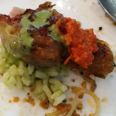 ไก่ย่างอาฟริกัน สะโพกคู่