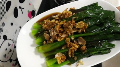 วิธีทำ คะน้าน้ำมันหอย วิธีทำ คะน้าน้ำมันหอย