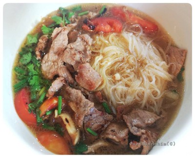 เฝอเนื้อโคขุน