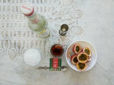 วิธีทำ • In the heart of Passion • เสาวรสสดกับชาลิ้นจี่กุหลาบ