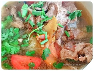 เฝอเนื้อโคขุน