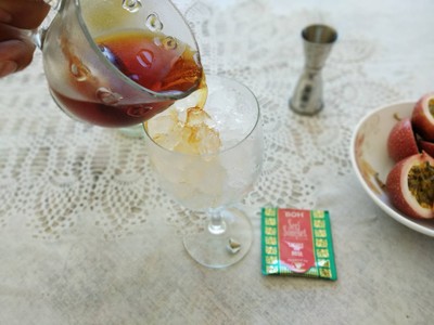 วิธีทำ • In the heart of Passion • เสาวรสสดกับชาลิ้นจี่กุหลาบ