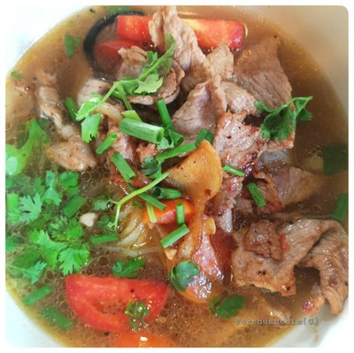 เฝอเนื้อโคขุน