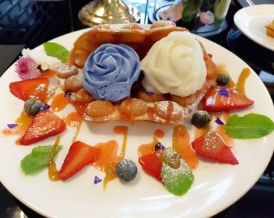 Enchanted Double Rose Waffle
