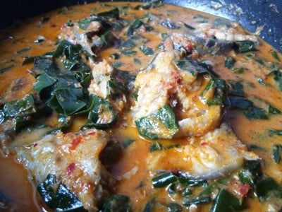 วิธีทำ แกงปลาดุกใส่ใบยอ