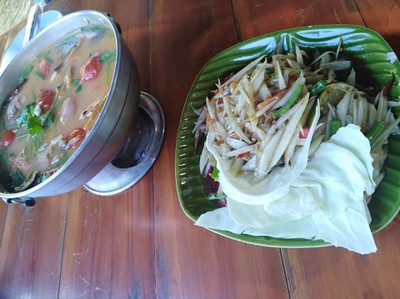 เมนูของร้าน สวนไผ่สุขสำราญ