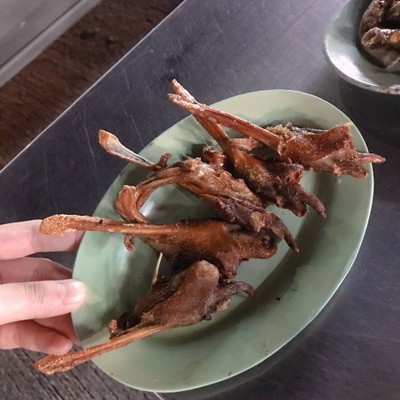 ปากเป็ดทอด