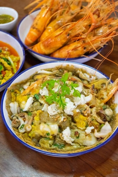 เมนูของร้าน วังกุ้งลีนา