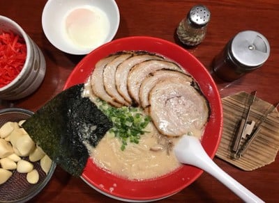เมนูของร้าน Bankara Ramen สุขุมวิท 39