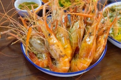เมนูของร้าน วังกุ้งลีนา