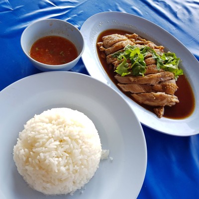 เป็ดพะโล้ + ข้าวสวย