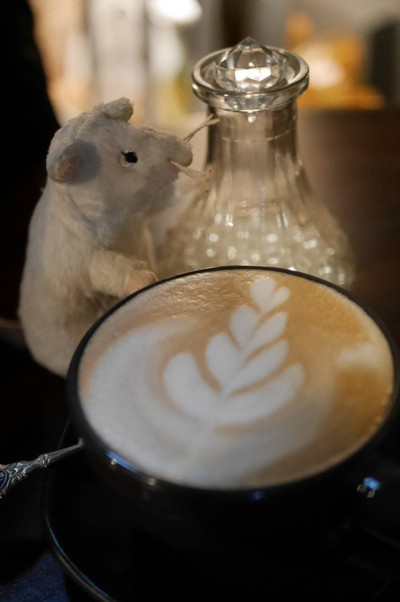 ลาเต้ร้อน