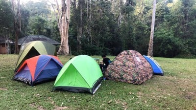 บรรยากาศ ผากล้วยไม้ (ลานกางเต็นท์ )