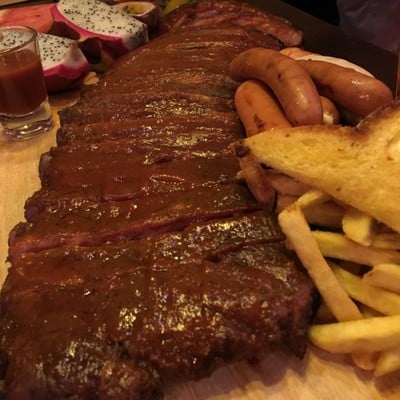 เมนูของร้าน Smack n' Smokes