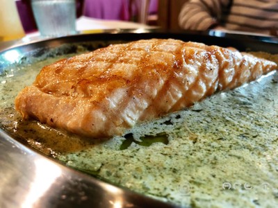 Salmon Steak ..