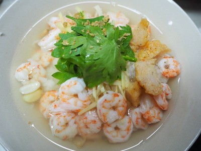 วิธีทำ ข้าวต้มกุ้งที่หาข้าวไม่เจอ วิธีทำ ข้าวต้มกุ้งที่หาข้าวไม่เจอ