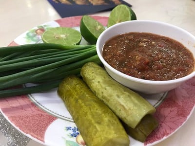 ผักดองฟรี