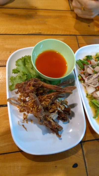 ปากเป็ดทอด