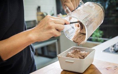 วิธีทำ ไอศกรีมช็อกโกแลตพีนัต