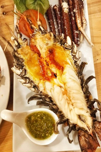 กุ้งแม่น้ำเผา