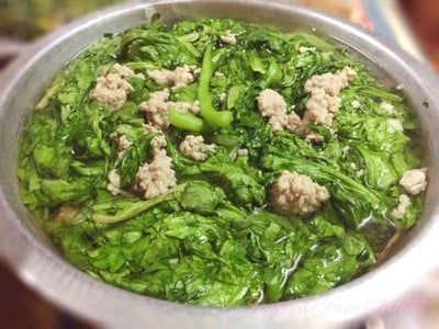 ตั้งโอ๋ต้มหมูสับ