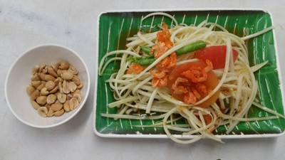 ส้มตำไทย (แยกถั่วลิสง)
