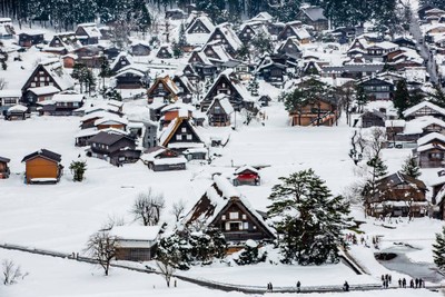 บรรยากาศ shirakawa-go