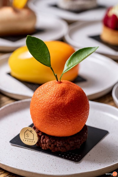 เมนูของร้าน Saruda Finest Pastry ถนนเส้นนิมมาน
