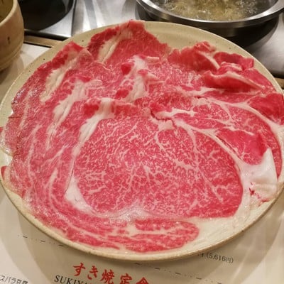 เมนูของร้าน SHABU SEN  Ginza B2