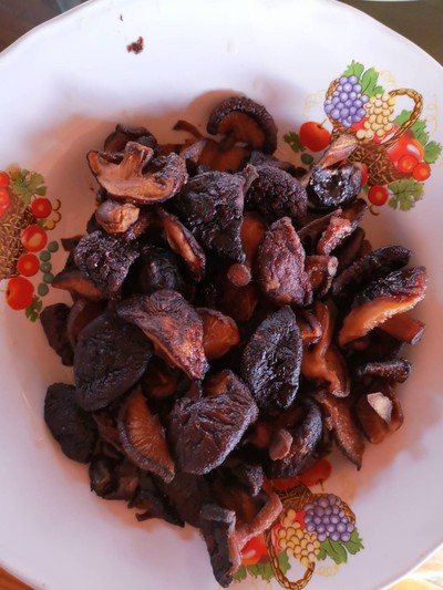 เห็ดหอมทอด