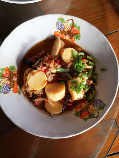 เต้าหู้ผัด