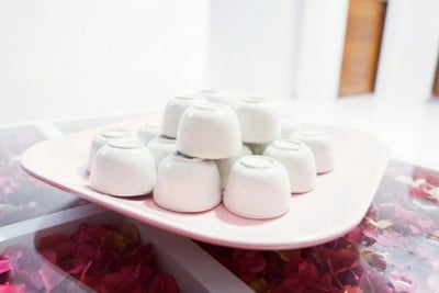 วิธีทำ ขนมน้ำดอกไม้