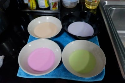 วิธีทำ ขนมน้ำดอกไม้