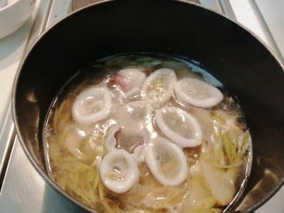 วิธีทำ ปลาหมึก​ลวกจิ้ม