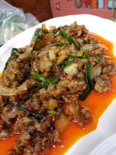 สามเกลอผัดพริกเผา