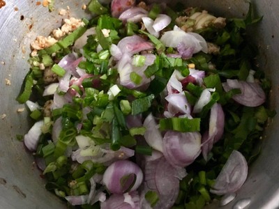 วิธีทำ ลาบหมู วิธีทำ ลาบหมู