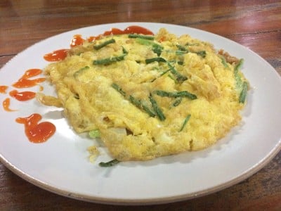 ไข่เจียวกุ้งสับ