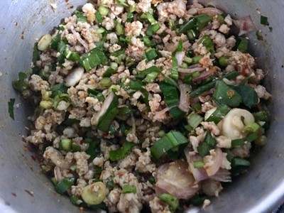 วิธีทำ ลาบหมู วิธีทำ ลาบหมู