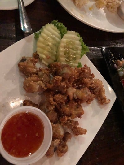 ข้อไก่ทอด