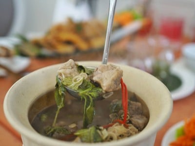 เมนูของร้าน ร้านอาหารบ้านหมอมี