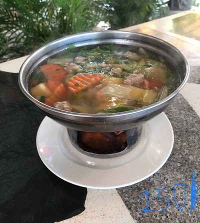 แกงจืดเต้าหู้หมูสับ