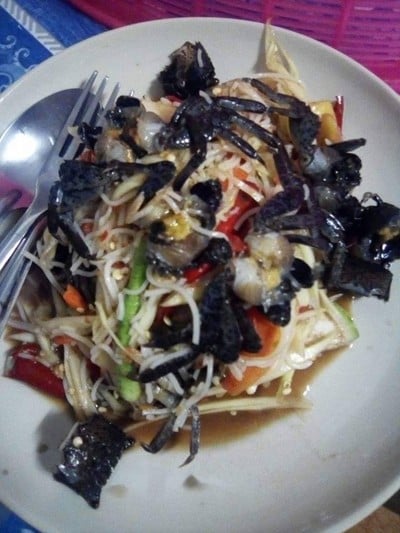 ส้มตำปูจืด